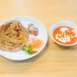 ラチャパラタセット ムグライインドの独特の味/Lacha Paratha Set（カビールジー インドカレー）