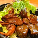 鶏もつどて煮（炭火焼鳥 大和肉鶏 匠）