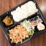 豚バラ肉の生姜焼き弁当(龍盛菜館 水天宮店)