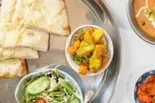 チーズナンセット Cheese naan set(ネパールキッチン グリッシュカレーハウス)