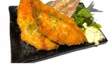 憩う家名物特大アジフライ（横浜炭焼 憩う家 あざみ野）