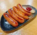 粗挽きソーセージ マスタード(4本)【ケチャップ】（【宅配どんぶり】丼市場 清水店）