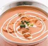 【77】バターチキンカレー(Butter Chicken Curry)(ネパール・インドレストラン世話 下谷本店)