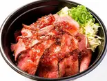 牛赤身肉の薄切りステーキ丼(低温調理のステーキ丼屋)