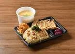 餃子プレートセット/納豆炒飯（味鷹はなれ）