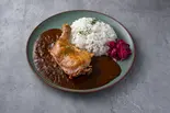 ほろほろ肉塊 骨付きチキンカレー（中目黒カレー 明凛堂）