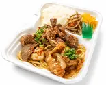 牛カルビ＆味噌ホルモン弁当（木林商店 半道橋店）