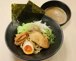 F-1102】濃厚煮干し鶏白湯つけ麺Dipping-style Noodles:Chicken&Sardine Mixed Soup"Tsukemen"(濃厚鶏白湯つけ麺 どっかん 西中島南方駅前店)