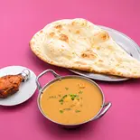タンドリーチキンセット/Tandoori chicken set（デリハック インドネパールナンカレーの店 駒沢大学店）