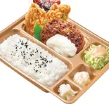 おろしハンバーグ弁当（本家かまどや 八王子みなみ野店）