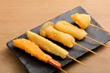 串カツ盛り合わせ(5本)（焼鳥・串カツ たま 名掛丁店）