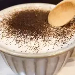 無糖ほうじ茶ラテ（お茶の尾頭園）