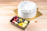 お家DEデコレーション5号サイズ（お菓子のお家トリジとリスバ）