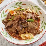 拌麻辣牛肚(ハチノス、四川風和え)Fuqi Feipian (Reticulum, Beef, Sichuan style mixed Dish)(香辣妹子)