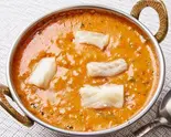 Goan Fish Curry ゴアフィッシュカレー 900円(ニルワナム 南インド料理レストラン 神谷町店 Nirvanam South Indian restaurant Kamiyacho branch)