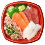三色ネギトロ丼（総武丼丸 ボックスダイニング）