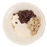 あずきとピーナッツの豆花(Red Beans and Peanuts Tofu Pudding)（二吉軒監修 豆漿日和 吉祥寺本店）