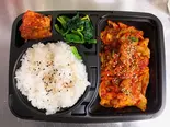 豚肉と野菜の辛炒め弁当(韓国カフェダイニング HANOK)