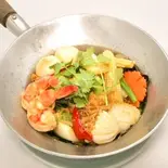 シーフード春雨炒め スキヘーン Suki haeng สุกี้แห้ง(スマイルタイランド千歳烏山店)