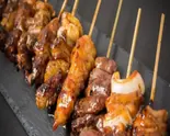 焼き鳥10本盛り(爆裂よっちゃん亭)
