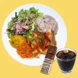 ふんわりタラの黒酢あんかけPLATEセット(ONE PLATE)