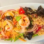 スパイシーインスタントラーメンサラダยำม่า（パッタイ）