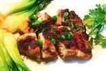 チキンのライム葉焼き/Ga nuong la chanh（ベトナムリゾートレストラン ハノイマチ）