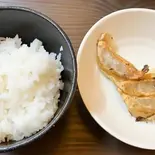 餃子セット(中メシ+餃子3個)（ちゃんぽんマルコウ）