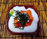 温玉とろろサーモン丼(ドン丼丸)