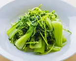 豆苗と青菜のにんにく炒め(2名〜3名様)(西安餃子(しーあんぎょうざ) 東京オペラシティ店)