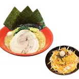 辛ネギチャ丼セット（横浜家系ラーメン赤家 お花茶屋本店）