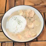 極・白カレー【シーフード】（curry＆burger Greco）
