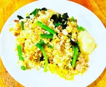 【梅田本店限定】 豚とほうれん草のポパイ焼飯(餃子工房ちびすけ 梅田総本店)