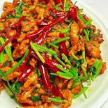 豚細切りのピリ辛炒め(香辣肉丝)（正宗中国味·羊大厨）