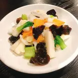 山芋とキクラゲ炒め(山药炒木耳)（四季香上野店）
