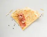 ベーコン黒コショウチーズ bacon ＆black pepper cheese crepe（甘味処くれーぷ よって屋）