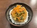 ミニかき揚げ丼（そばの陣）