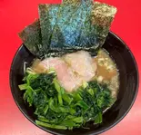 ほうれん草らーめん（横浜家系ラーメン 武虎家 暁 仙川店）