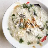 牡蠣パクチー雜炊 潮式蠔仔粥（蓮蓮Ren Ren 香港の料理）