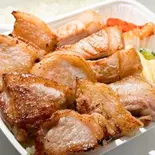 金華豚使用！贅沢トンテキ弁当 ご飯大盛り無料！追い肉可（焼肉BAKUFU 春吉店）