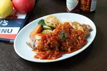 チキントマトステーキ chicken tomato steak（喫茶サビーズ）