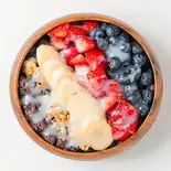 【NEW】アサイーボウル:グリークヨーグルト・ブルーベリーのせ Acai Bowl with Greek yogurt and Blueberry（EMPORIO cafe＆dining）