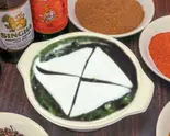 チーズとほうれん草のカレー Cheese ＆ Spinach Curry（アジアン料理 チャンダニ）