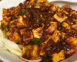 汁なし麻婆豆腐刀削麺（中華料理 福味居）