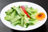 叩き胡瓜の冷菜（蓬莱春飯店 千駄木店）