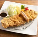 【牛】ビフカツ(ハネシタ)（和洋レストラン 岩崎）