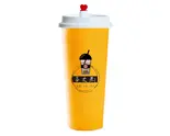 黄桃スムージ(黒糖タピオカなし) Yellow Peach Smoothie (Without Brown Sugar Tapioca Pearls)（茶之恋 台湾タピオカ専門店）