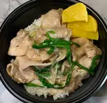 野球食堂の塩スタミナ丼（野球食堂グランドスラム）
