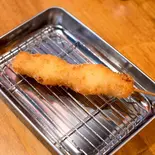 長〜い豚ロース玉ねぎ（立ち飲み屋 心）