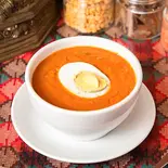 親子カレー Egg Keema Curry（barefoot curry リンクス梅田店）
